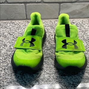 Under Armour Kids' Bright Lime Sneakers